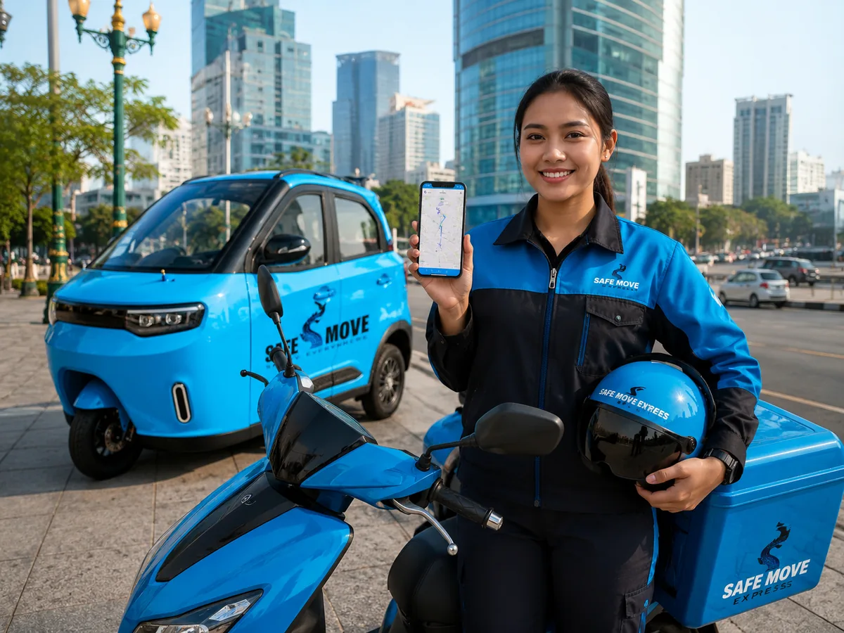 SAFEMOVE EXPRESS city delivery tracking