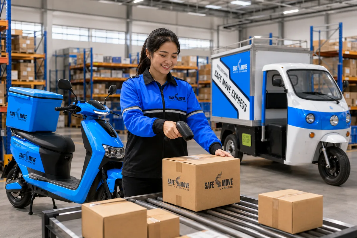 SAFEMOVE EXPRESS warehouse operations material